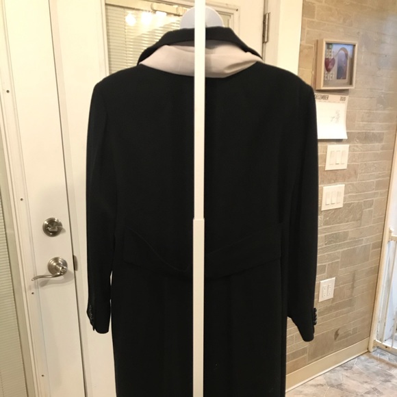 LAUREN - RAPH LAUREN- Wool Double Breasted Coat - Picture 6 of 8